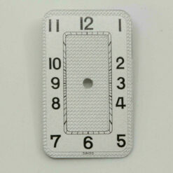 10 Zifferblätter für Quarzwerke 15,50x25,50mm - ohne Marke #19