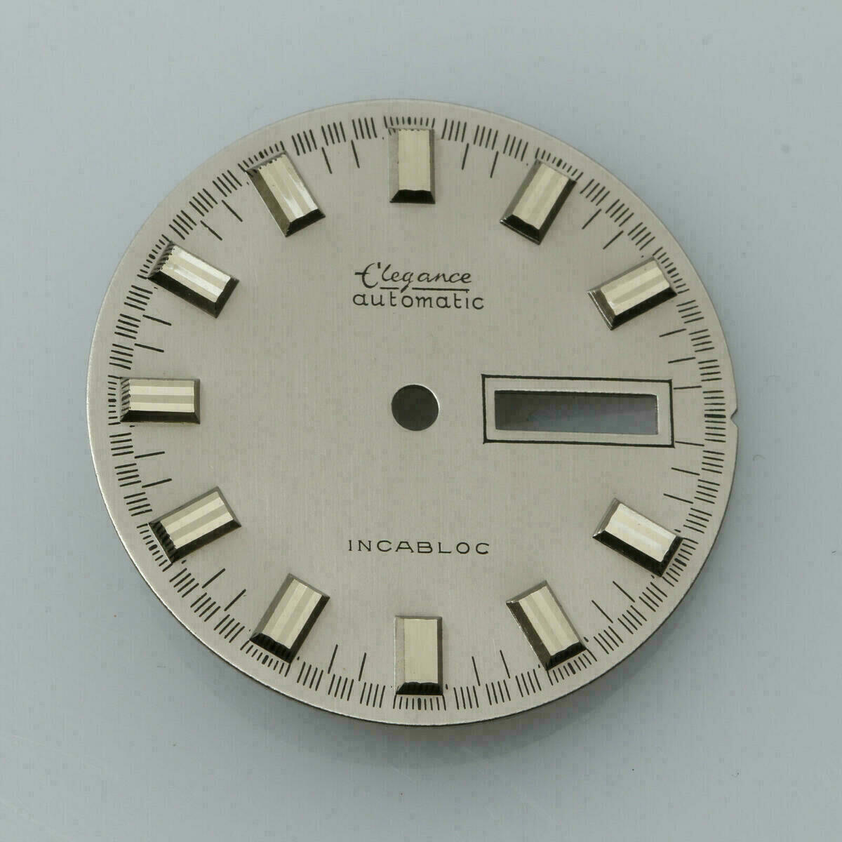 Zifferblatt für DUROWE 7526 Werk Ø 30,8mm Junghans 653 NOS 3H 70er Jahre – Bild 2