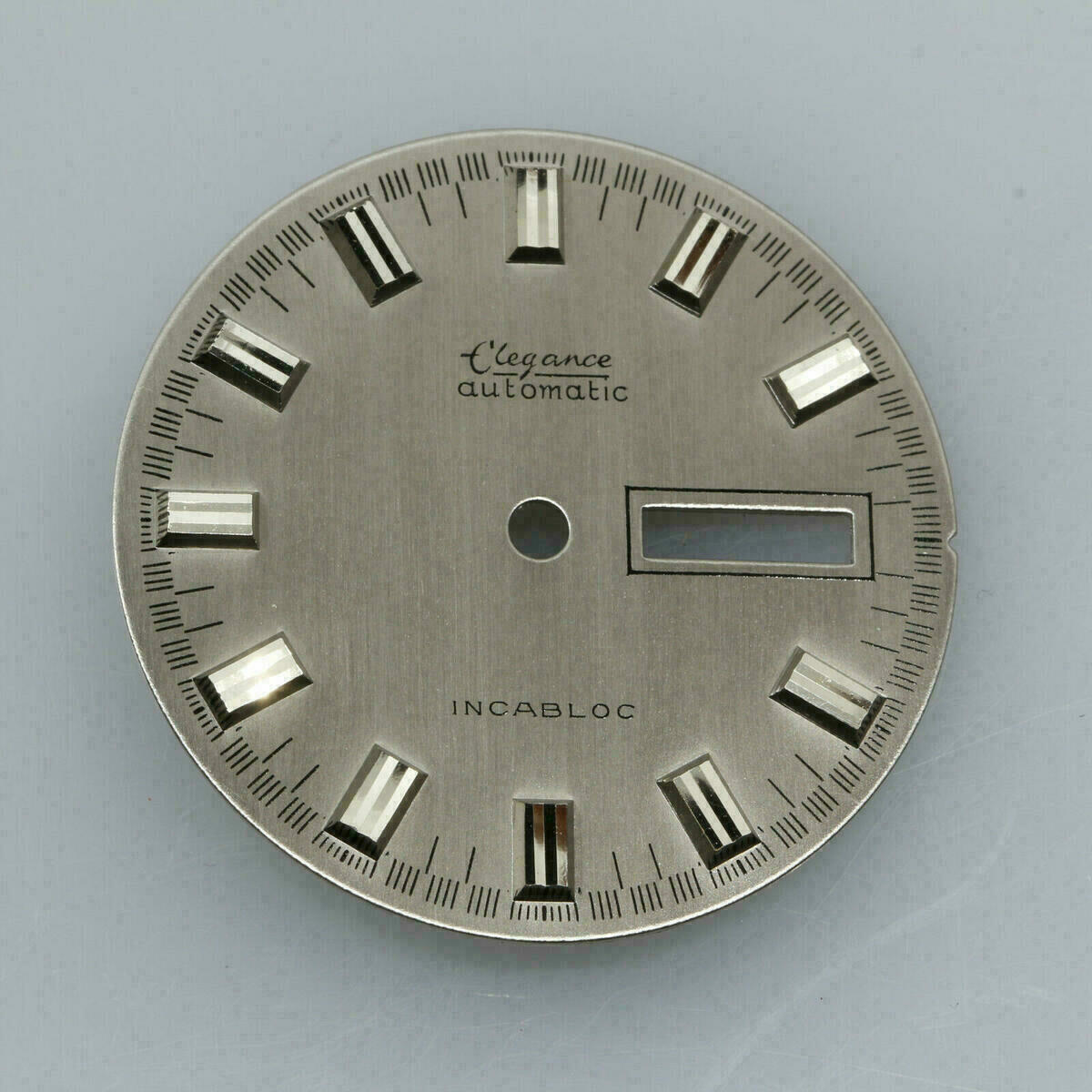 Zifferblatt für DUROWE 7526 Werk Ø 30,8mm Junghans 653 NOS 3H 70er Jahre – Bild 3