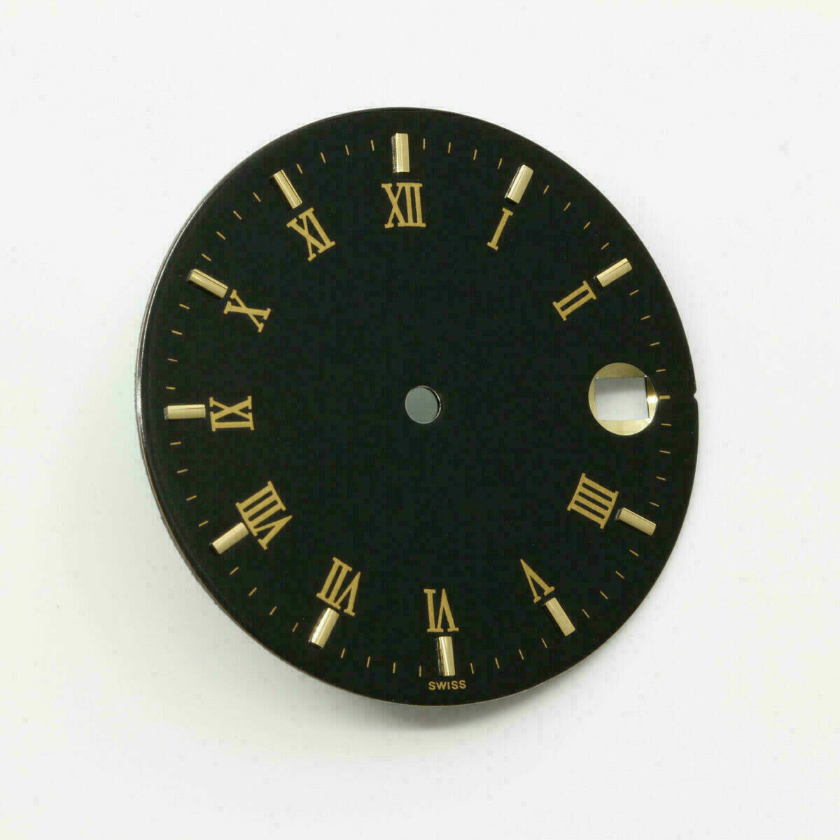 Quadrante per ETA 2892-2, ETA 2892A2; 28.30mm; nuovo, nero SW02 – immagine 4