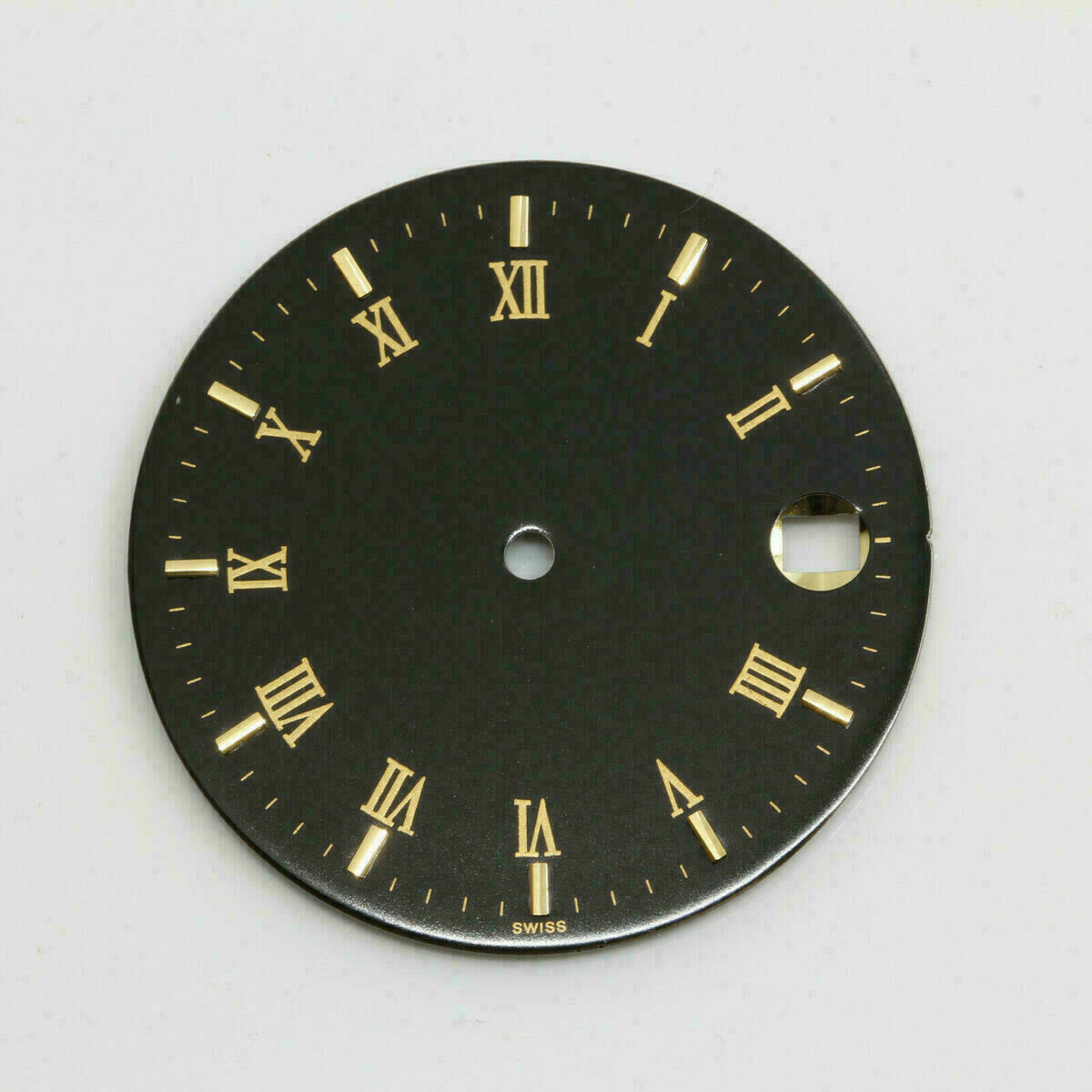 Quadrante per ETA 2892-2, ETA 2892A2; 28.30mm; nuovo, nero SW02 – immagine 6