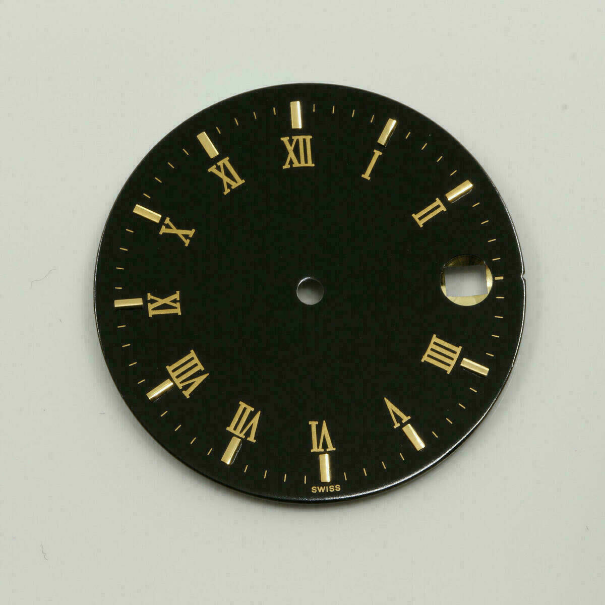 Quadrante per ETA 2892-2, ETA 2892A2; 28.30mm; nuovo, nero SW02 – immagine 9
