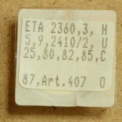 ETA 2360 PART 407 rocchetto scorrevole ETA 2365 2369 2412 2480 2482 2487 – immagine 3