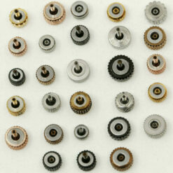 Lot of 28 Winding Crowns for Old Watches – NOS – New – image 2