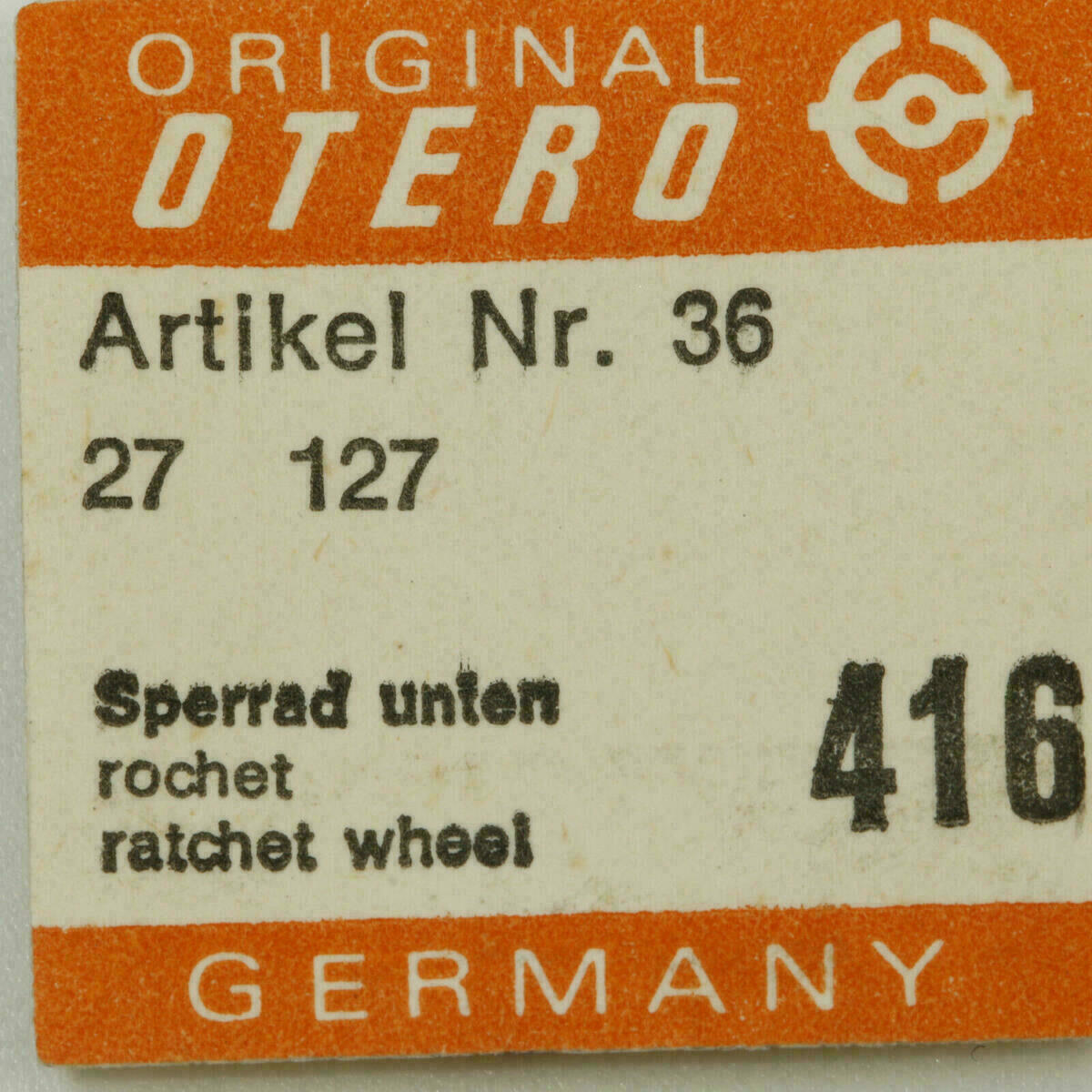 OTERO 70 PART415 Sperrad, rochet ratchet wheel OTERO 25 72 73 844 840 904 44 46 – Bild 7
