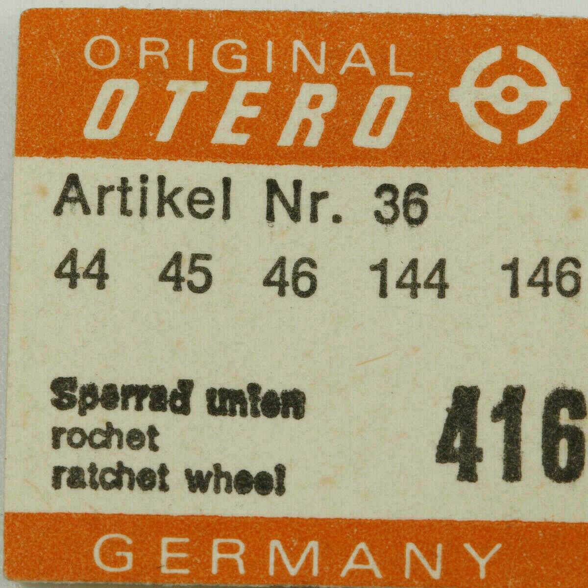 OTERO 70 PART415 Sperrad, rochet ratchet wheel OTERO 25 72 73 844 840 904 44 46 – Bild 9