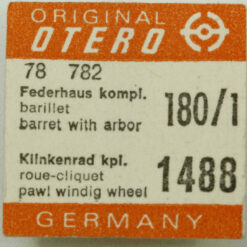 OTERO 78 782 PART 180/1 & 1488 Federhaus komplett, Barillet, Klinkenrad 77 772 – Bild 2