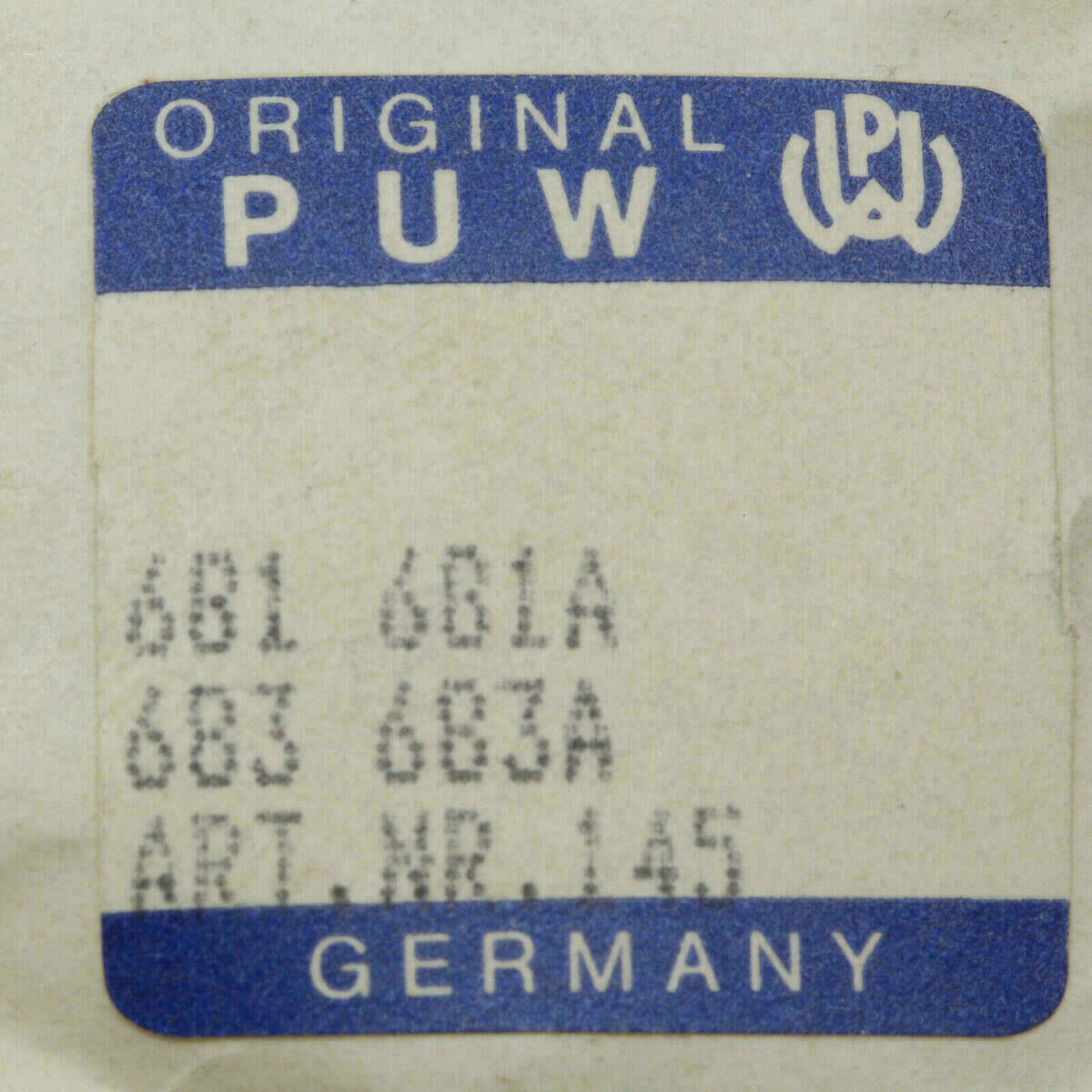 PUW 681 Part 145 ZIFFERBLATT STÜTZE, support de cadran PUW 681A PUW 683 PUW 683A – Bild 4