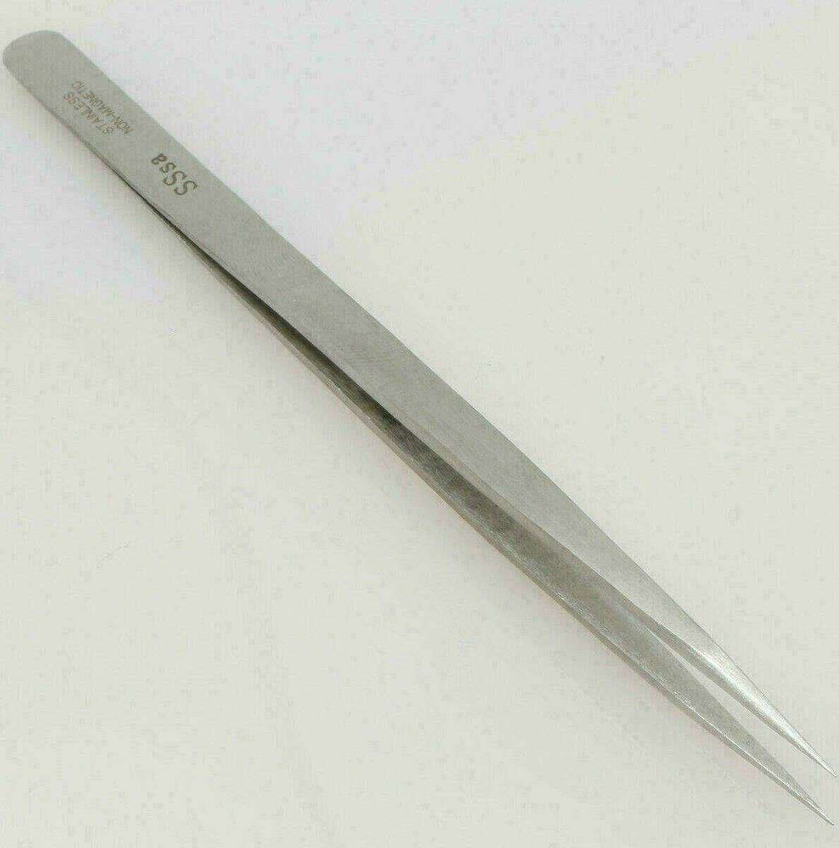 Set di pinzette per orologiai da 8 pezzi, assortimento di pinzette, acciaio inox, modellismo – immagine 8