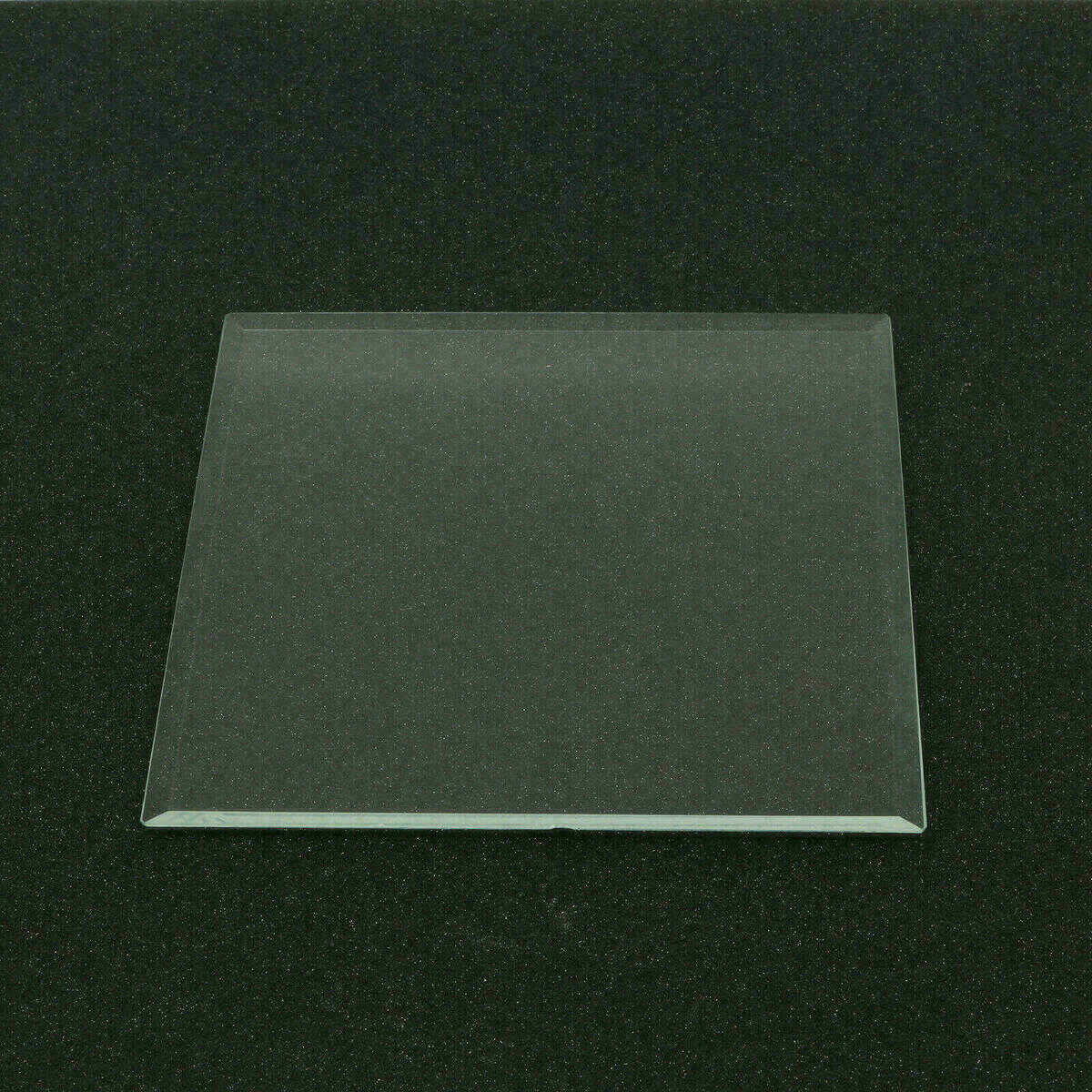Flat Square Clock Crystal for Alarm Clocks, Mantel Clocks, Wall Clocks and Table Clocks, 128.30 x 128.30 mm – image 2
