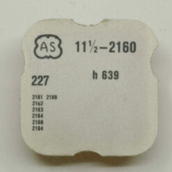 AS 2160 Part 227, Zentrumsekundenrad, Roue de seconde au centre h 639 NOS