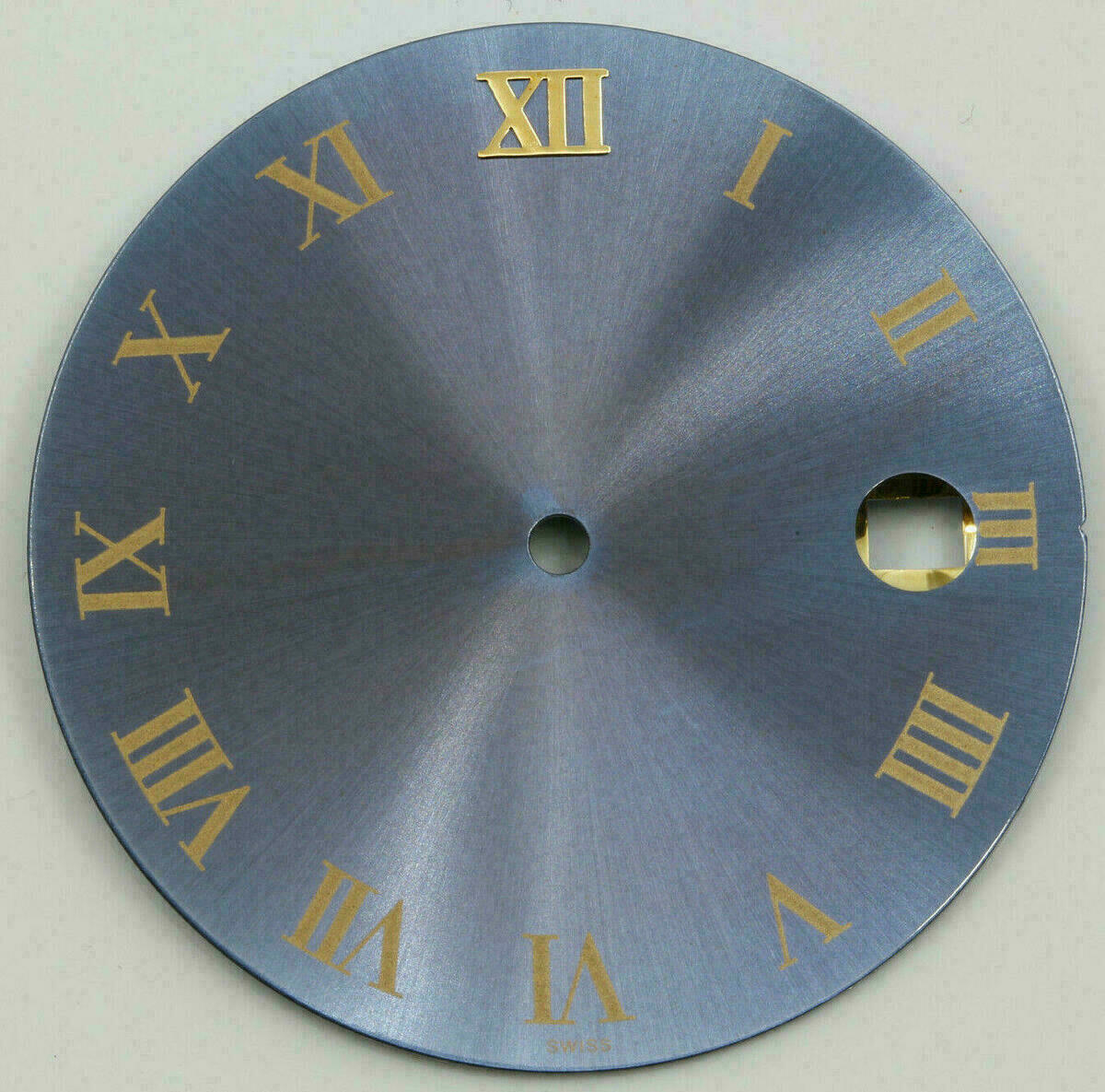 Quadrante per ETA 2892-2 / 2892A2; Ø 30.30mm; nuovo, blu BL02