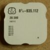 Rotor ETA 935.112 Part 4211 Ref. 20.580, pieza de reloj