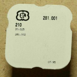 ETA 281.001 PART 210 Kleinbodenrad Ref. 30.025 ETA 281.002 - NOS -