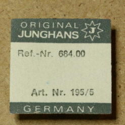 Arbre de barillet et vis Junghans 684.00 Part 195/5 – NOS