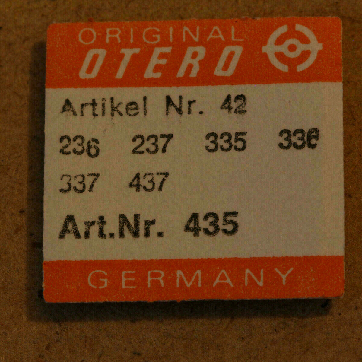 OTERO 236 PART 435 Yoke (clutch lever), Wippe, Bascule 237 335 336 337 437