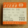 OTERO 37 Ankerrad 702 – zwei Decksteine, auch 39, 58