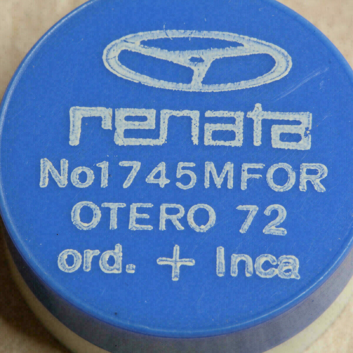 OTERO 72 PART 721, UNRUH, Balance complete, EPPLE / OTTO NOS