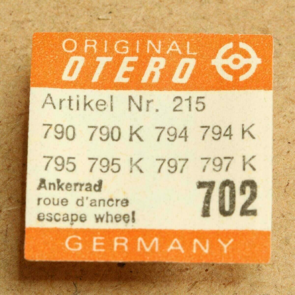 OTERO 790 PART 702, ruota d’ancora 790K 794 794K 795 795K 797 797K