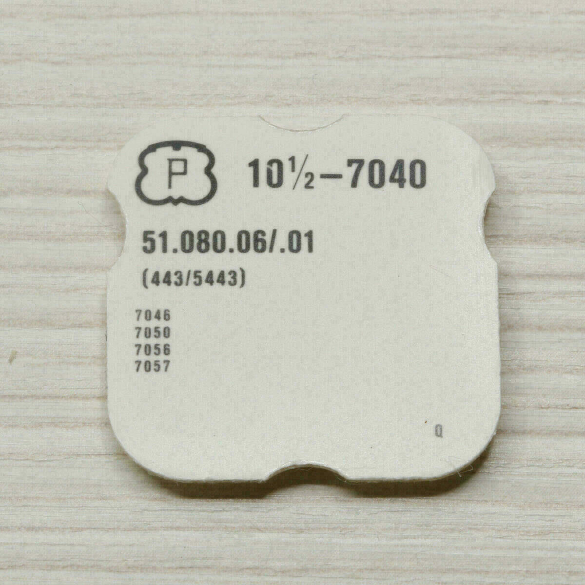 PESEUX 7040 PART 443/5 tirete y tornillo 7046 7050 7056