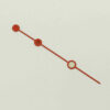 ETA 2824-2 Sekundenzeiger Rot C3 X1, 12,5 mm, neu