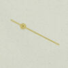 Sekundenzeiger ETA 1017 gold 7,5 mm, Loch Ø 0,20
