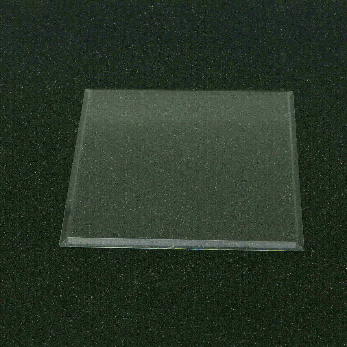 Flat Square Clock Crystal for Alarm Clocks, Mantel Clocks, Wall Clocks and Table Clocks, 128.30 x 128.30 mm