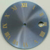 Zifferblatt ETA 2892-2 Blau 30,30mm Sonnenschliff