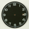Zifferblatt ETA 2892-2 NOS in Schwarz Ø 31.15