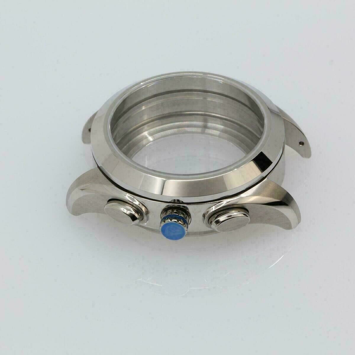 Set DIY per ETA Valjoux 7750: cassa + quadrante + lancette, vetro zaffiro 38mm 10ATM nuovo – immagine 11