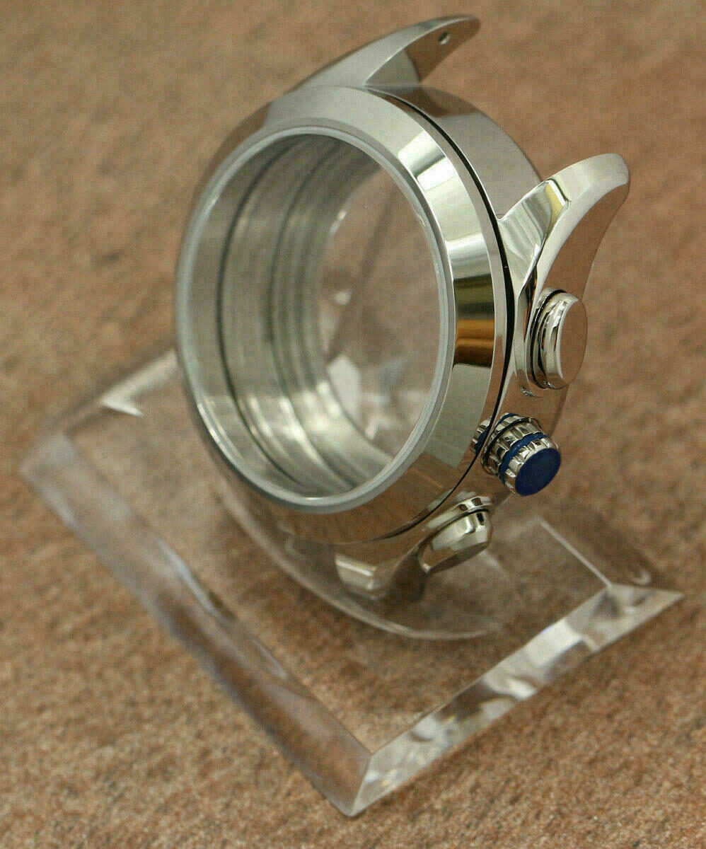 Set DIY per ETA Valjoux 7750: cassa + quadrante + lancette, vetro zaffiro 38mm 10ATM nuovo – immagine 6