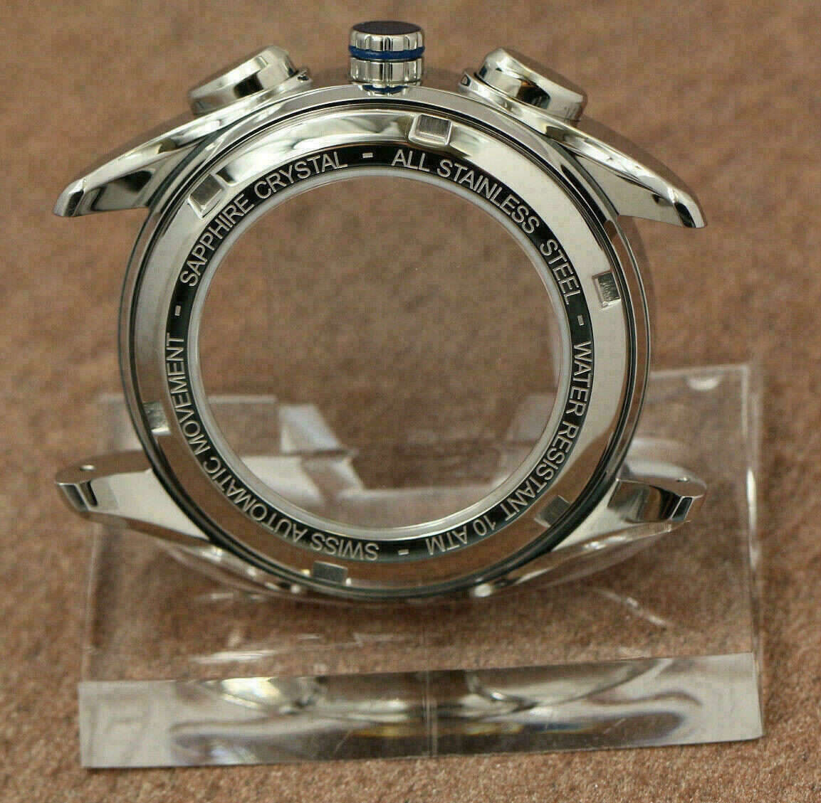 Set DIY per ETA Valjoux 7750: cassa + quadrante + lancette, vetro zaffiro 38mm 10ATM nuovo – immagine 7