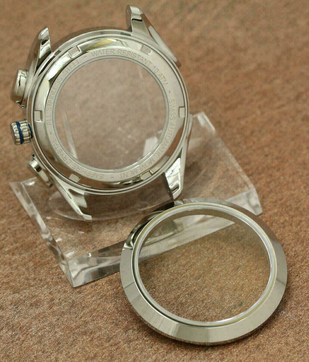 Set DIY per ETA Valjoux 7750: cassa + quadrante + lancette, vetro zaffiro 38mm 10ATM nuovo – immagine 9