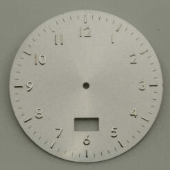 Dial for Quartz Movements Ø 33,80mm Cadran Esfera Silver markers – image 2