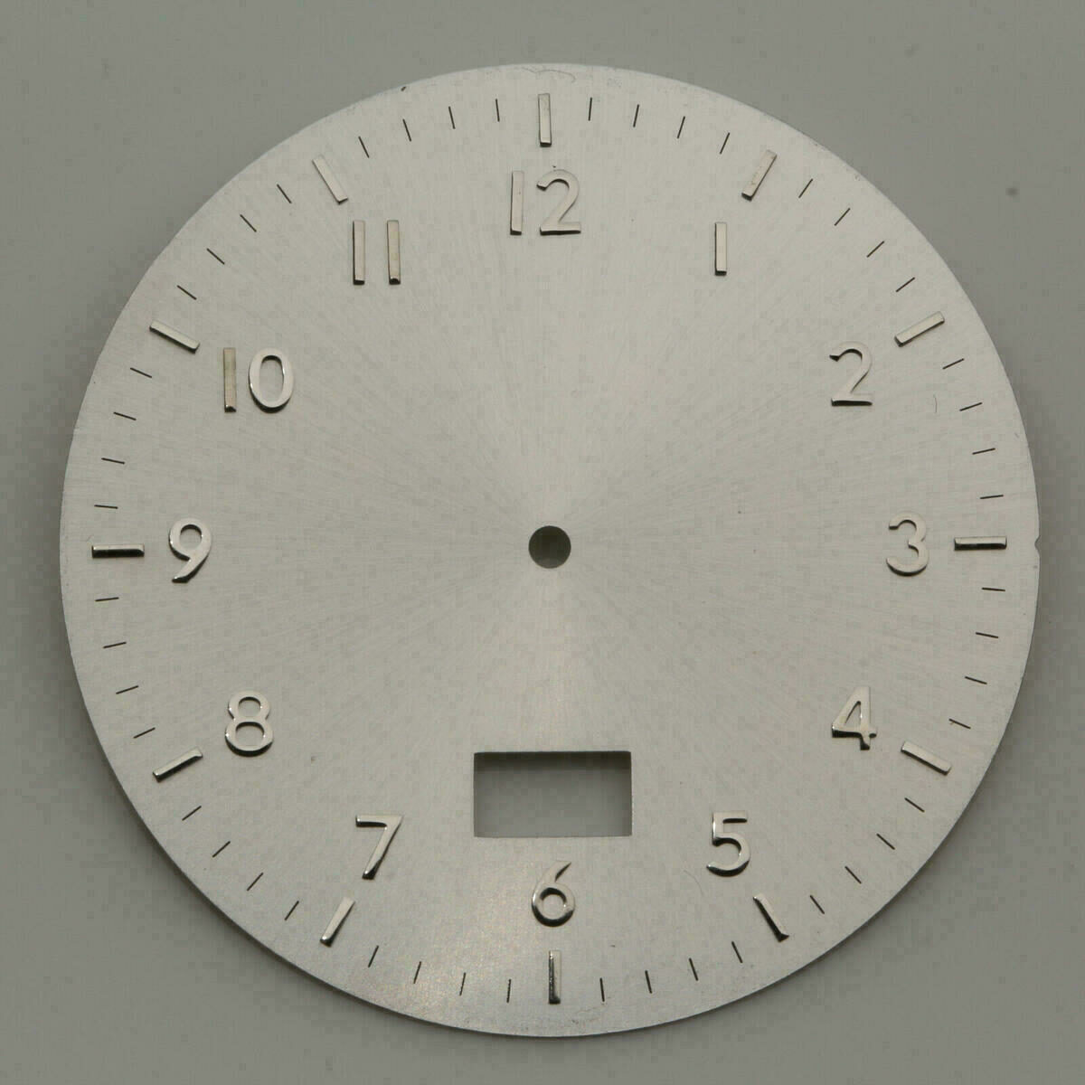 Dial for Quartz Movements Ø 33,80mm Cadran Esfera Silver markers – image 2