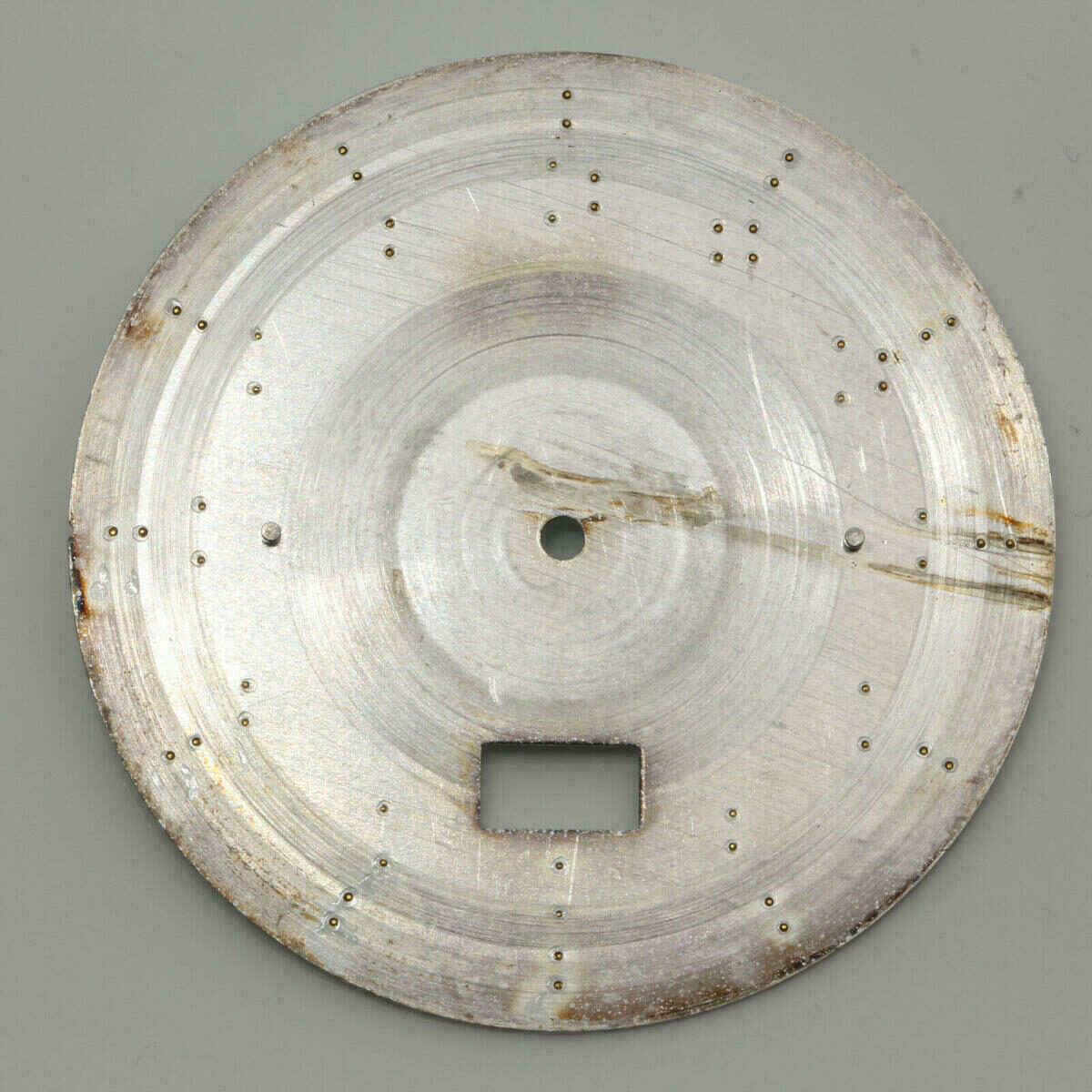 Dial for Quartz Movements Ø 33,80mm Cadran Esfera Silver markers – image 3