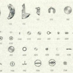 Spare Parts for ETA 1010 – Plate – image 2