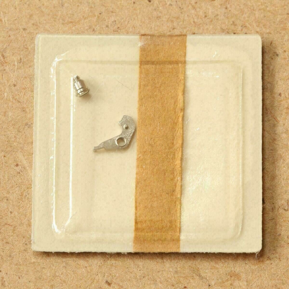 JUNGHANS 623.00 PART 443/5443, Winkelheber & Schraube / setting lever bis 623.25 – Bild 2
