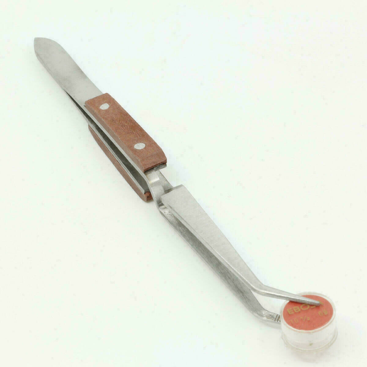 Kreuzpinzette, Lötpinzetten Set 4 teilig Pinzettensatz Edelstahl Soldiers Tweezers – Bild 10
