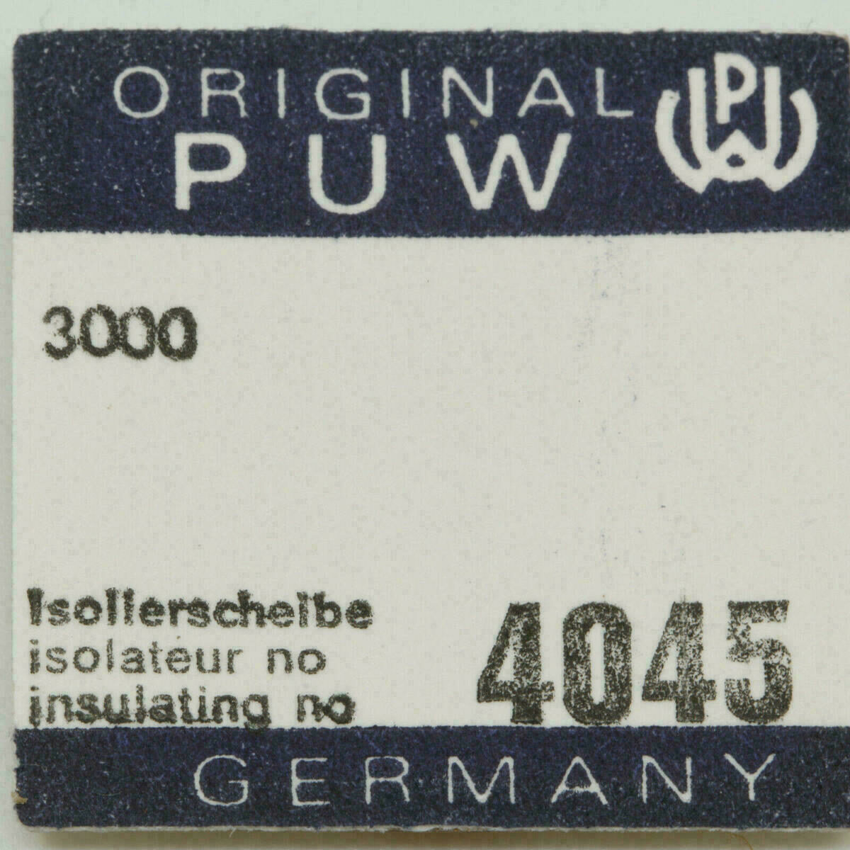 Insulator for Power Supply Bracket, PUW 3000 – Part 4045 – image 2