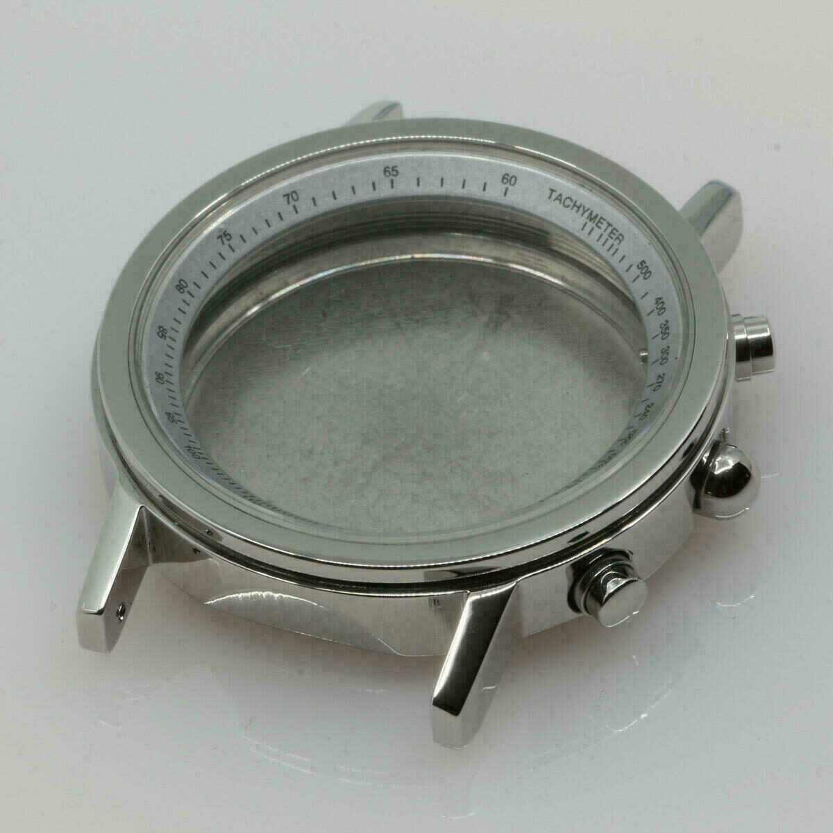 Boîte pour SEIKO VD 54C / VD 55C en acier inoxydable, chronographe – 37,5 mm – sans marque – image 2