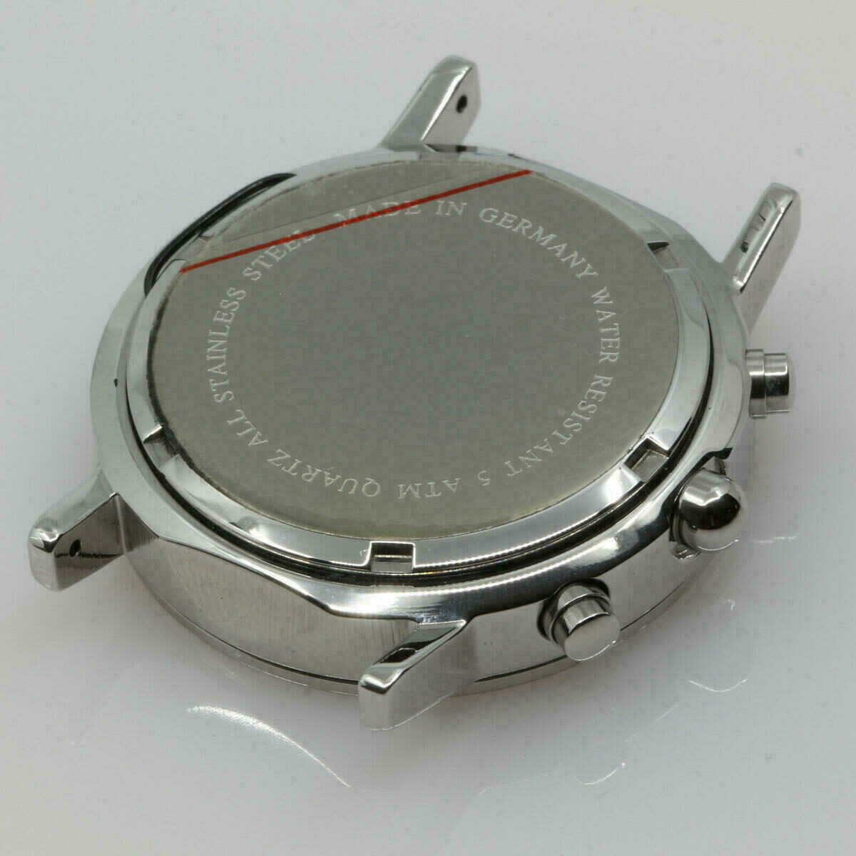 Boîte pour SEIKO VD 54C / VD 55C en acier inoxydable, chronographe – 37,5 mm – sans marque – image 5