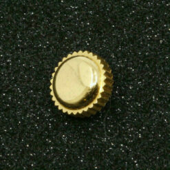 Wasserdichte Krone Aufzugskrone mit Dichtung vergoldet 4.0 bis 6 mm watch crown – Bild 2