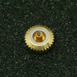 Corona resistente al agua, corona de remontuar con junta, dorada, 4.0 a 6 mm – imagen 6