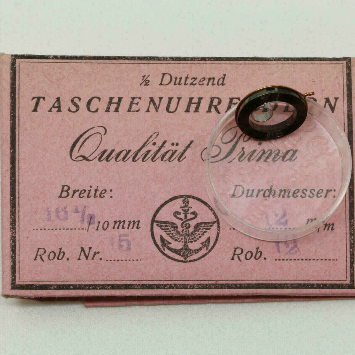 ZUGFEDER AUFZUGFEDER Armbanduhren Taschenuhren Auzugsfeder Mainspring #10 – Bild 4