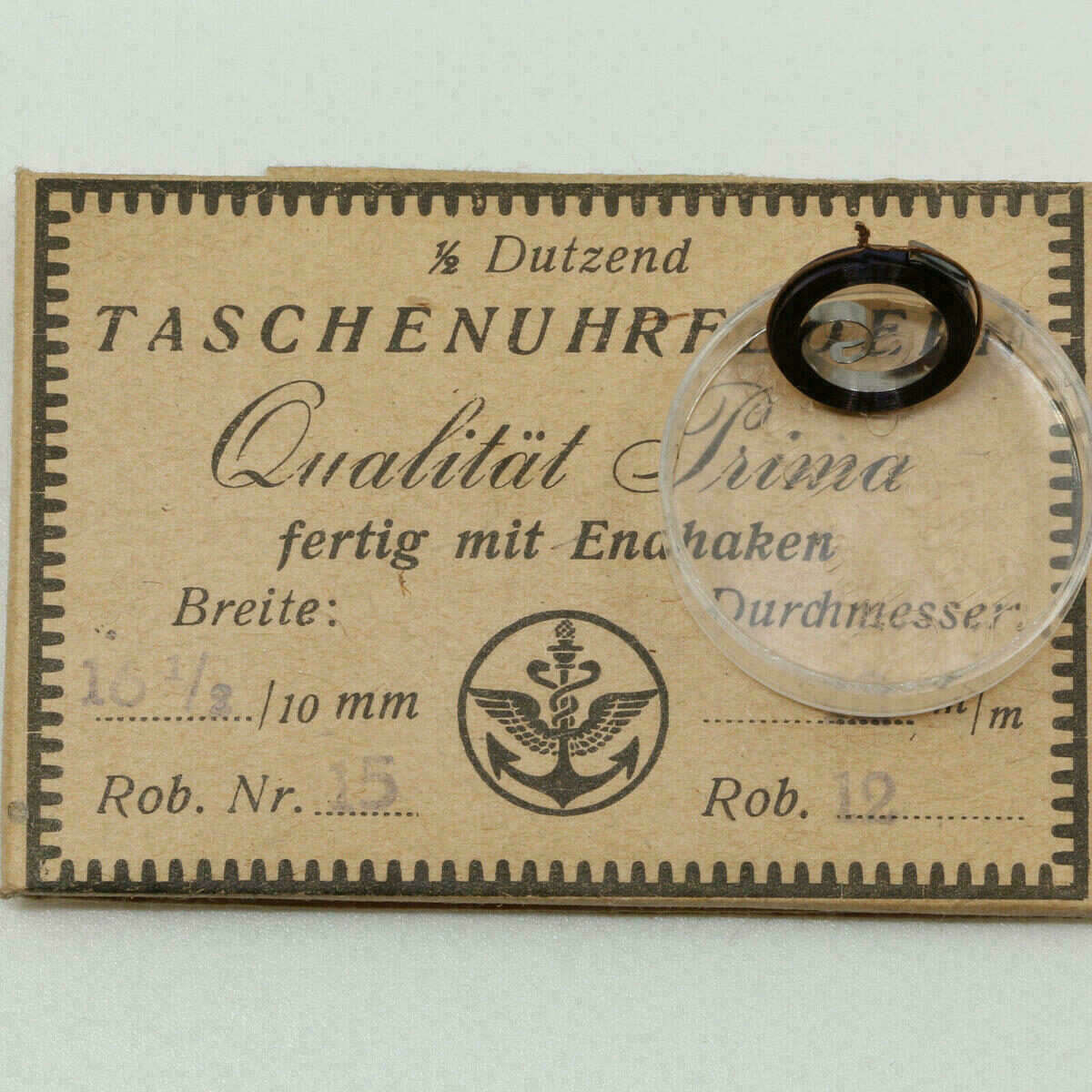 ZUGFEDER AUFZUGFEDER Armbanduhren Taschenuhren Auzugsfeder Mainspring #10 – Bild 8