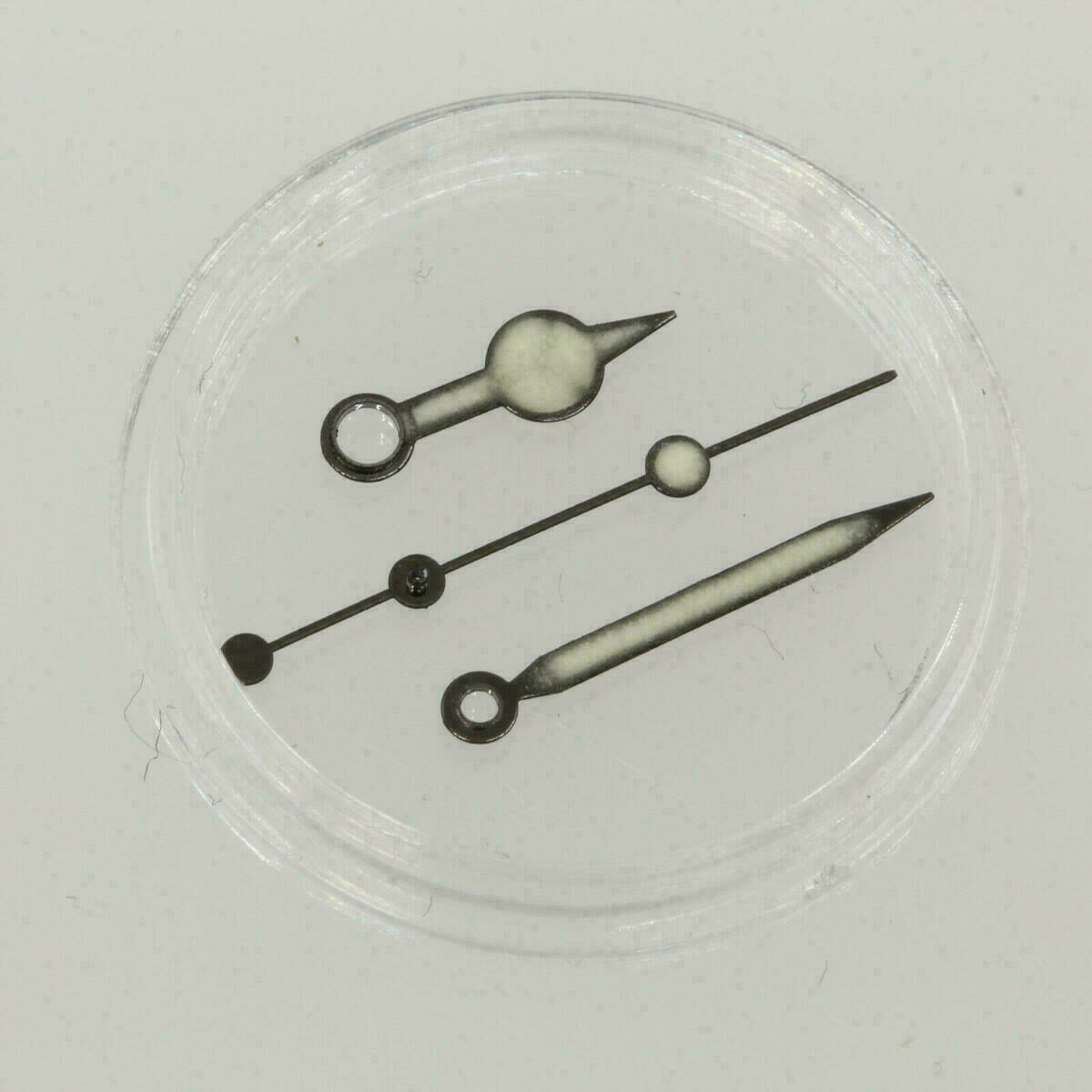 Watch Hand Set for ETA 2824-2, 8/12/12.5 mm, Mercedes, Super-LumiNova C3 Grade X1 – image 3