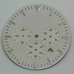Zifferblatt für MIYOTA OS 20, OS 25 / Chrono Watch Dial MIYOTA OS20 Ø33.50 WHITE – Bild 2