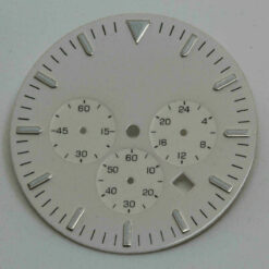 Zifferblatt für MIYOTA OS 20, OS 25 / Chrono Watch Dial MIYOTA OS20 Ø33.50 WHITE – Bild 3