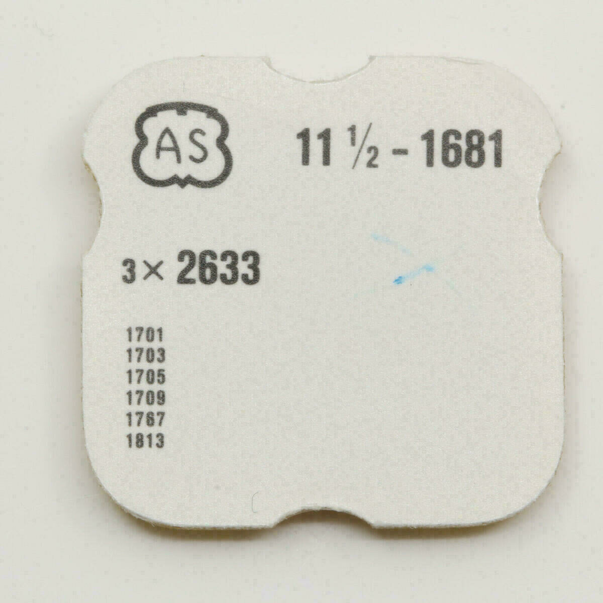 AS 1681 PART 2633 Feder für Auslösewippe unlocking yoke spring 1701 1703 1813